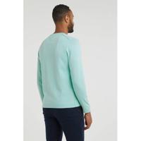 Tommy Hilfiger trui van biologisch katoen mintgroen - thumbnail