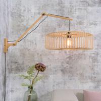 GOOD&MOJO Wandlamp 'Bromo' Large, Bamboe, kleur Naturel - thumbnail