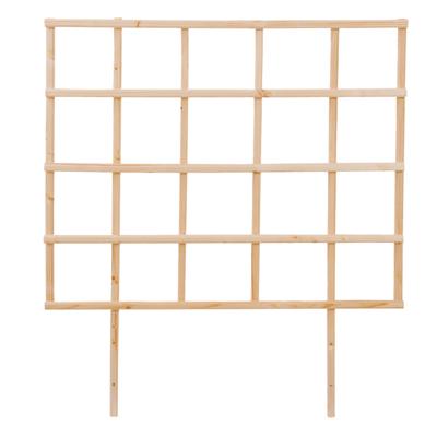 Esschert Design trellis verhoogde kweekbak blank S Esschert Design trellis verhoogde kweekbak blank S
