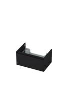 INK - Onderkast 1 Lade Greeploos Gelakt 45gr - 700x450x350 Mm - Mat Zwart - thumbnail