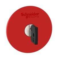 Schneider Electric ZB4BS964 ZB4BS964 Terugstelbaar, Vergrendelbaar (Ø) 22 mm Zonder markering Chroom, Rood 1 stuk(s) - thumbnail