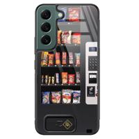 Samsung Galaxy S22 Plus glazen hardcase - Snoepautomaat - thumbnail