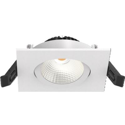 Artdelight Vierkante inbouwspotDublin wit - DL 15054 WI