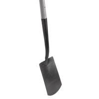 Spade 16 cm antraciet met glasfiber steel - thumbnail