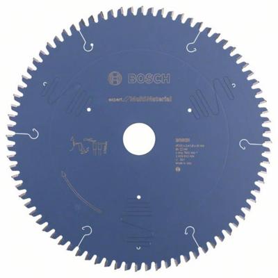 Bosch Accessoires Cirkelzaagblad Expert for Multimaterial K/V 250X30X2.4/1.8 80T - 2608642494