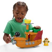 My Mario Little People Playset - Bowser's Airship - thumbnail