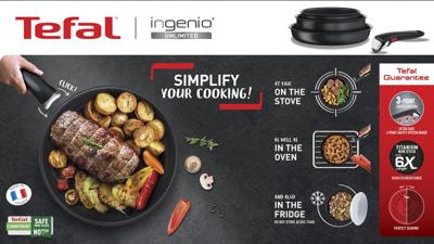 TEFAL INGENIO UNLIMITED 24cm koekenpan - thumbnail