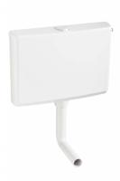 Opbouw Spoelreservoir Wisa 500 Laaghangend Wit - thumbnail