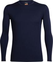 Icebreaker Oasis LS Crewe Heren Midnight Navy S - thumbnail