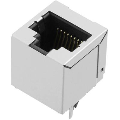 encitech RJJS-88-142-E1V-002 RJ45-connector 3251-0003-02 Bus, inbouw verticaal Aantal polen (sensoren) 8P8C Metaal 1 stuk(s)