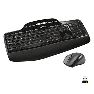 Logitech Wireless Desktop MK710 toetsenbord RF Draadloos QWERTY Engels Zwart Logitech Wireless Desktop MK710 toetsenbord RF Draadloos QWERTY Engels Zwart