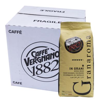 Caffè Vergnano 1882 Gran Aroma - koffiebonen - 6 x 1 kilo