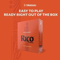 D&apos;Addario Woodwinds RBA1015 Rico Eb-klarinetriet,1.5, 10-pack, Unfiled - thumbnail