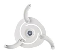 Neomounts BEAMER-C80WHITE Beamer-plafondbeugel In hoogte verstelbaar, Kantelbaar, Draaibaar Afstand vloer-plafond (max.): 15 cm Wit - thumbnail
