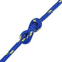 VidaXL Boottouw 3 mm 250 m polypropyleen blauw - thumbnail
