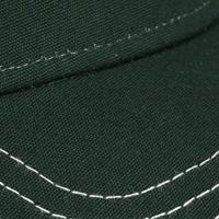 Atlantis AT527 Rapper Canvas Cap - Bottle-Green/White - One Size - thumbnail