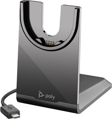 POLY - AUDIO Vervangende laadstandaard voor voyager, USB-C