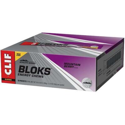 Clif® Blok Energy Chew Mountain Berry (18 stuks)