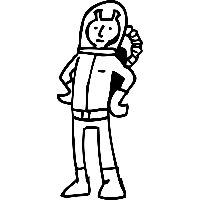 Alien - Muursticker - thumbnail