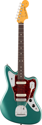 Fender American Professional Classic Jaguar, Faded Sherwood Green Metallic RW