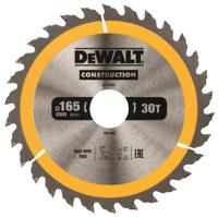 DeWALT Cirkelzaagblad voor Hout | Construction | Ø 165mm Asgat 30mm 30T - DT1937-QZ - thumbnail