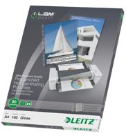 Leitz iLAM lamineerhoes ft A4, 160 micron (2 x 80 micron), geperforeerd, pak van 100 stuks - thumbnail
