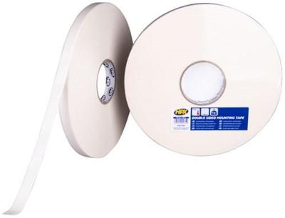 HPX dubbelzijdige bevestigingstape | wit | 19mm x 50m - mw1950 | 12 stuks mw1950 HPX dubbelzijdige bevestigingstape | wit | 19mm x 50m - mw1950 | 12 stuks mw1950