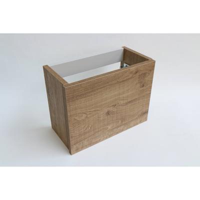 INK - Fontein Onderkast Greeploos Hout Décor Universeel Links/rechts Draaiend - 360x180x270 mm - Naturel Eiken