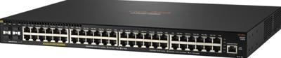 Hp e Aruba 2930F 48G PoE+ 4SFP - Switch - 48 aansluitingen - L3 - beheerd - stapelbaar
