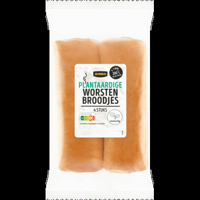 Jumbo Plantaardige Worstenbroodjes 4 Stuks - thumbnail