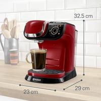 Bosch Haushalt TASSIMO MY WAY 2 TAS6503 Capsulemachine Rood, Zwart Incl. ontkalker, One Touch, Uitneembare zetmodule - thumbnail