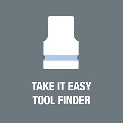 Wera 8767 A HF TORX® Zyklop Bit/dop-combinatie met 1/4" Aandrijving met Vasthoudfunctie, TX 8 x 28 mm - 1 stuk(s) - 05003360001