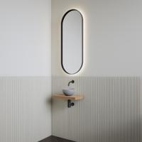 Fonteinset | BWS Leto | Planchet Pure | Waskom Mat Grijs - thumbnail