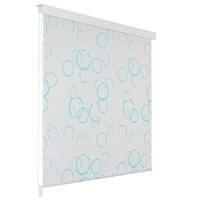 VidaXL Rolgordijn voor douche 140x240 cm bubbel - thumbnail