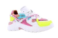 DWRS Kids Jupiter Tweed J5554KC-02-5377 Roze / Geel-32 maat 32 - thumbnail