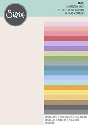 Sizzix • accessoire kartonnen vellen 80pcs