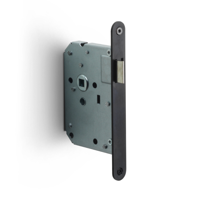 Formani Basics LBLASFC loopdeurslot afgerond - PVD mat zwart/PVD gunmetal - thumbnail
