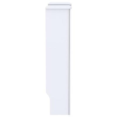 VidaXL Radiatorombouw 205 cm mdf wit - thumbnail