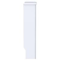 Radiatorombouw 205 cm MDF wit - thumbnail