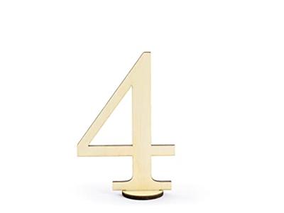 Tafelnummers Hout Elegant 10,5cm