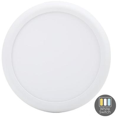 Enzo Cct led panel downlighter wit 18-25w tri-white ip44 - led2542 Enzo Cct led panel downlighter wit 18-25w tri-white ip44 - led2542