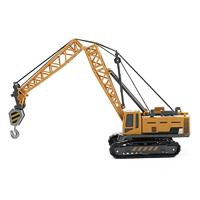 Toi-Toys Metal bouwvoertuig -kraanwagen mt rupsbanden 1:55 - thumbnail