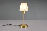 Trio TafellampjeLuis Ii goud met wit glas - 595700108 - thumbnail