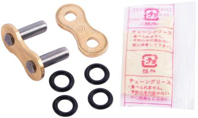 D.I.D Fully riveted did 520 atv gold