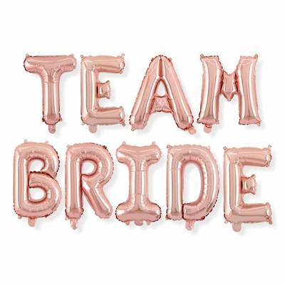 Team Bride ballon Rosé (40CM)