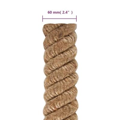 Touw 10 m lang 60 mm dik jute