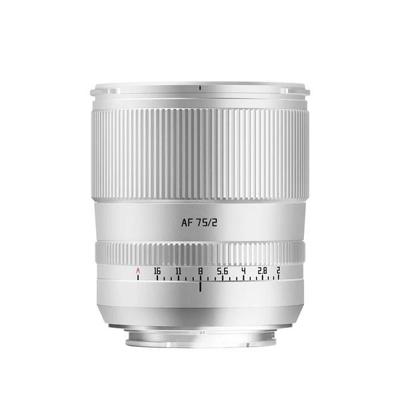 TTArtisan AF-FF 75MM F/2.0 L-mount Silver
