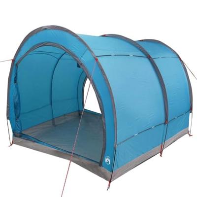 VidaXL Fietstent met dak met opslag blauw 256 x 222 x 182 cm VidaXL Fietstent met dak met opslag blauw 256 x 222 x 182 cm