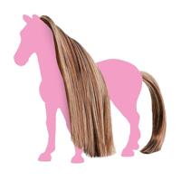 Schleich horse club haar beauty horses bruin goud 42653 - thumbnail