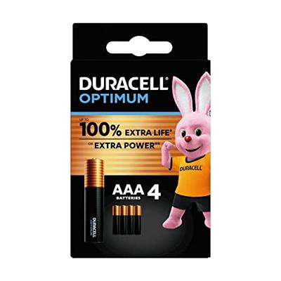 Duracell batterij Optimum AAA, blister van 4 stuks - thumbnail